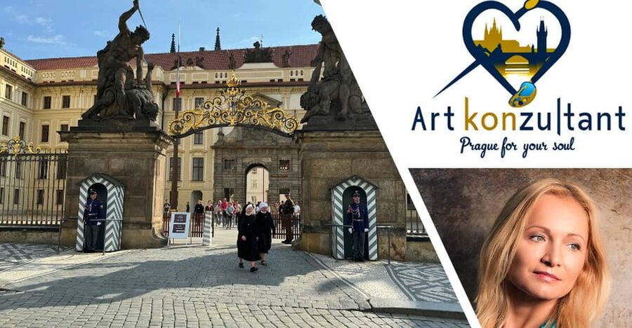 Prague Castle Interiors & Changing of the Guard-Small group - Vladislav Hall and the Defenestration Window
