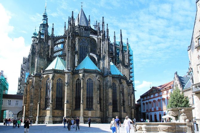 Prague Castle Walking Tour - Walking downhill to Charles Bridge