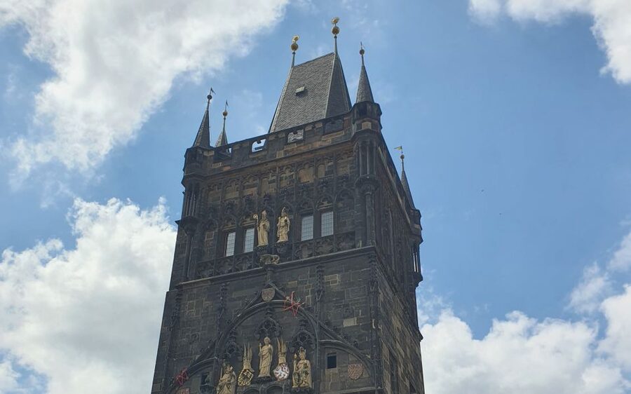 Prague: Charles Bridge Audio Guide with Tower Entry Ticket - Picking Up Your Ticket on Maiselova Street