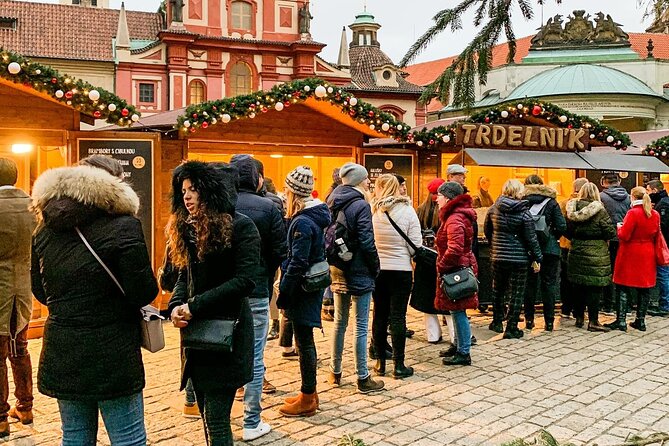 Prague Christmas Markets and Holiday Magic Walking Tour - Na Příkopě and the final walk through central Prague