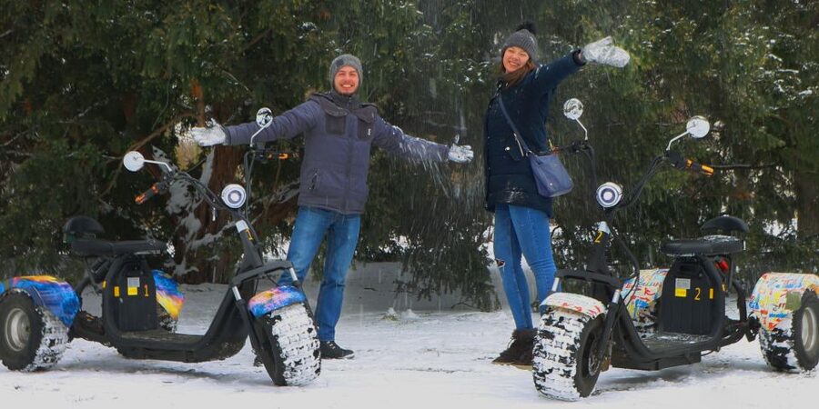 Prague: City Highlights Guided Electric Trike Tour - Riding beneath Charles Bridge