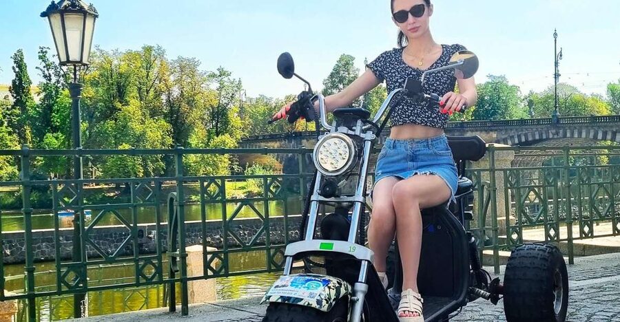 Prague: City Highlights Guided Electric Trike Tour - Strahov Monastery and the high points