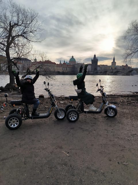Prague: City Highlights Tour by Electric Trike - Kampa Island, Devil’s Channel, and the Bridge of Love