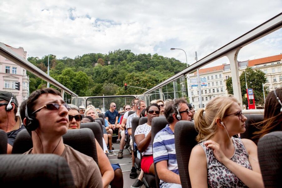 Prague: City Sightseeing HOHO Bus Tour & Optional Boat Tour - Key points to know before you board