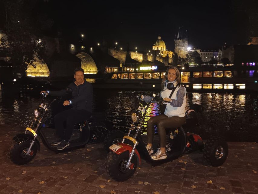 Prague City sightseeing in Night Trike Tour - Starting at Štěpánská 55