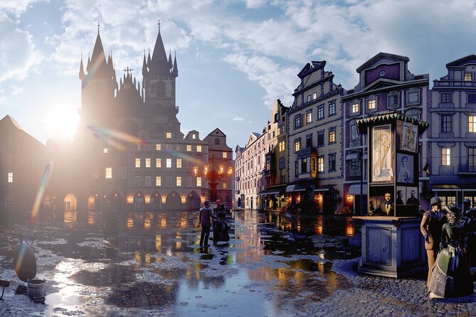 Prague City Tour with Virtual Reality - Inside a Gothic-Baroque church