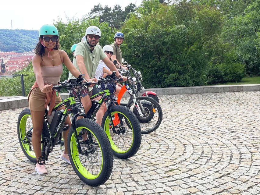 Prague: City Viewpoints Tour by Electric Fat Bike - Rivers, bridges, and the road to Letná