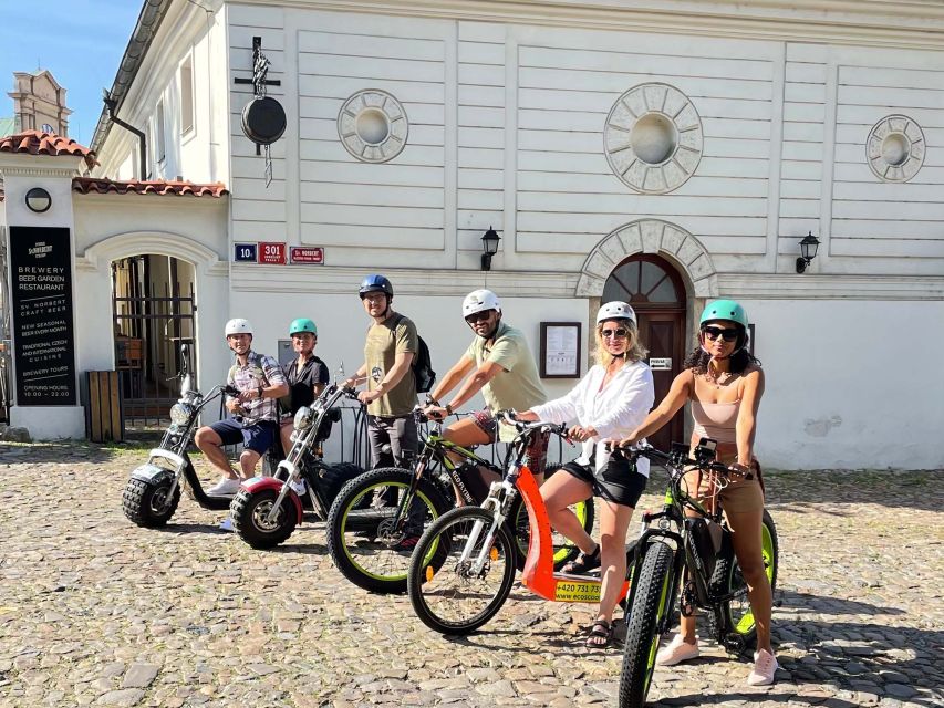 Prague: City Viewpoints Tour by Electric Fat Bike - Guides, group feel, and language choices