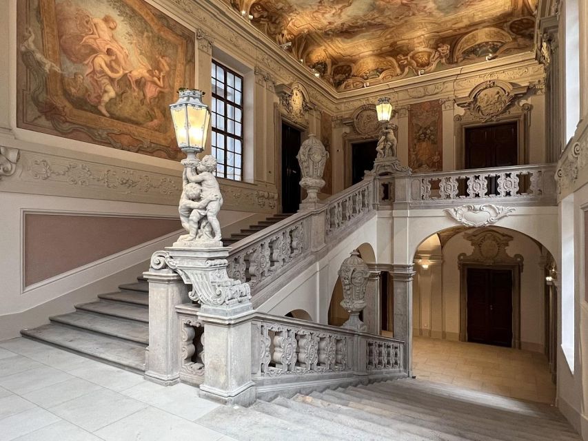 Prague: Clam-Gallas Palace Entry Ticket with Audio Guide - The Golden and Turquoise Halls