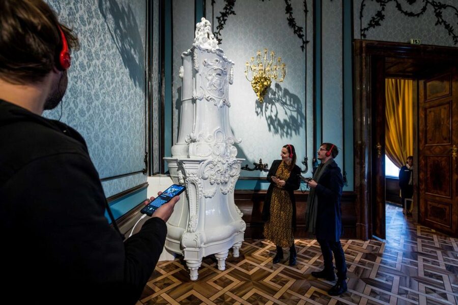 Prague: Clam-Gallas Palace Entry Ticket with Audio Guide - Former winter garden rooms