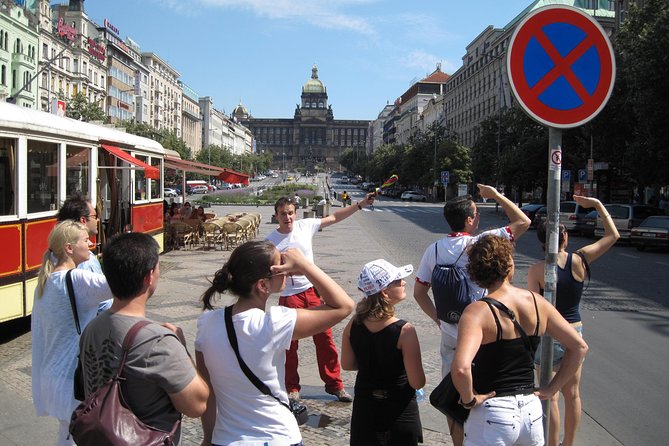 Prague Communism History and Nuclear Bunker Tour - The tram ride to Prague’s nuclear bunker