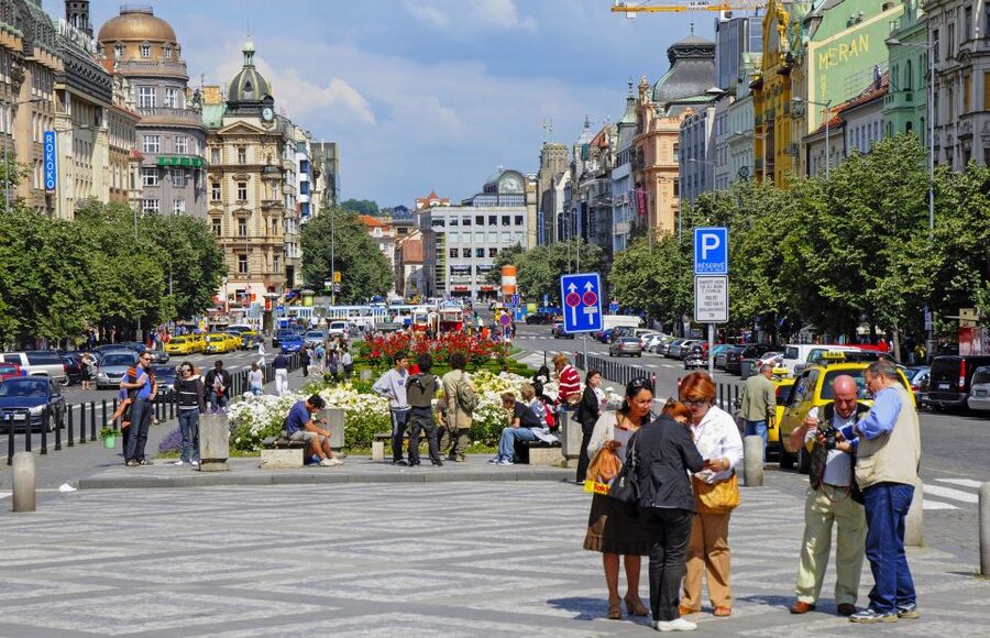 Prague: Communists and World War II Tour - Republic Square and the route’s final chapters