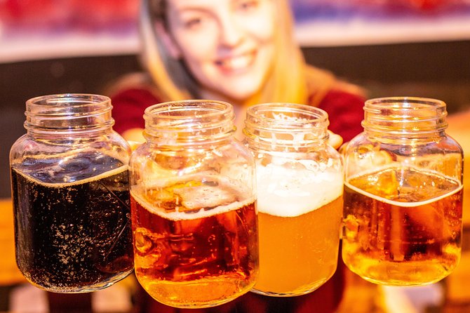 Prague Craft Beer Tour: 8 Czech Beers, Taproom & Best Beer Garden - Stop two: Sibeeria Tap Room and the biggest beer selection