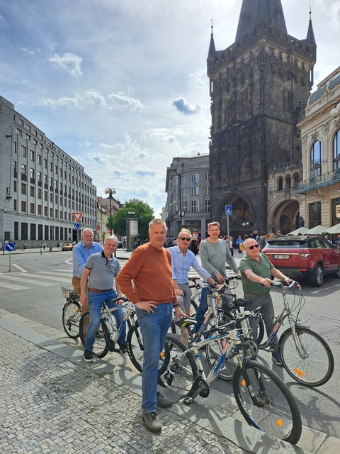 Prague E-Bike City Ride tour : 2hrs - Starting at Králodvorská 5 in Prague 1