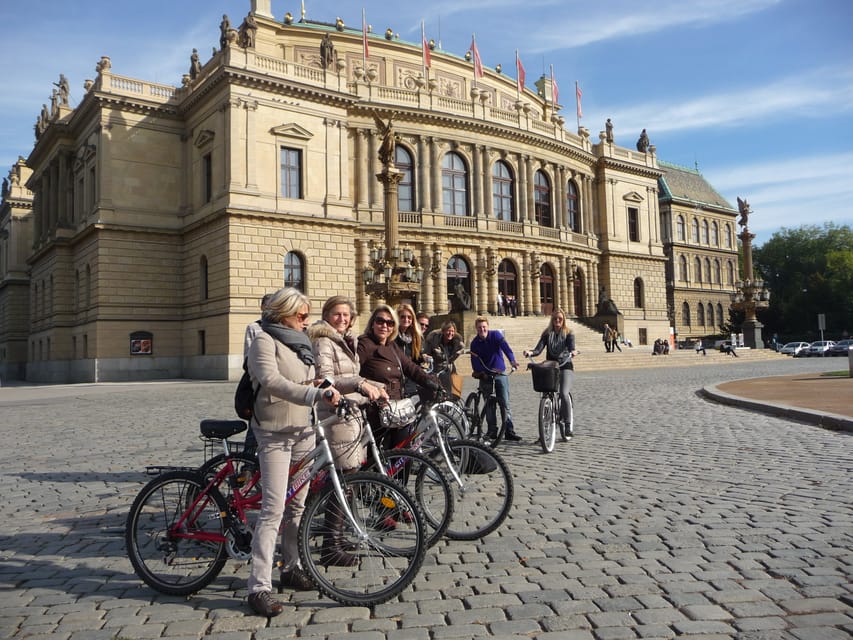 Prague E-Bike City Ride tour : 2hrs - Old Town Square sets the scene