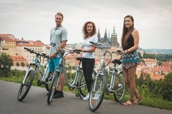 Prague E-Bike City Sightseeing Tour - Letná Park and the Prague view