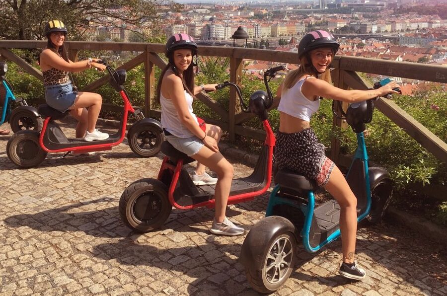 Prague: E-Bike/E-Scooter Viewpoint Tour - Why this two-wheeled Prague tour works
