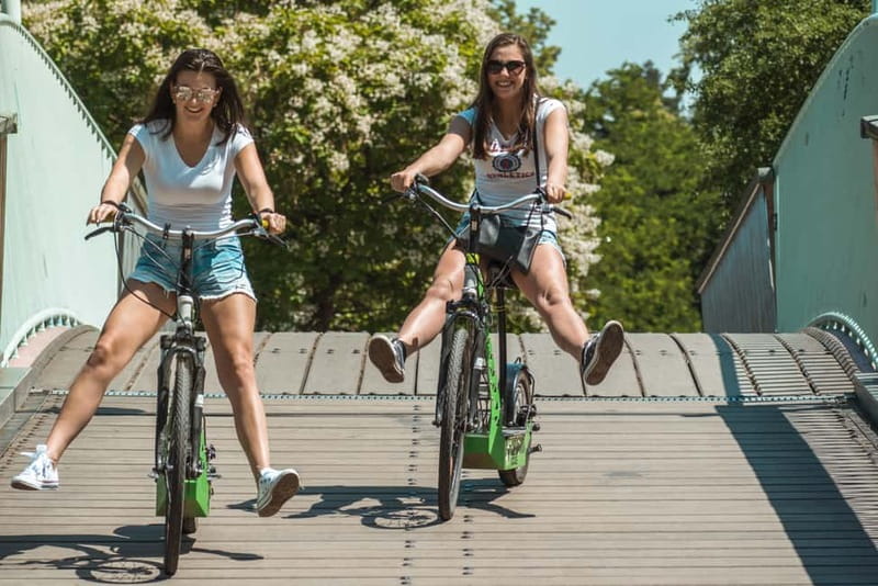 Prague E-Scooter City Tour: Regular or Fat Tire - Why an e-scooter works well in hilly Prague