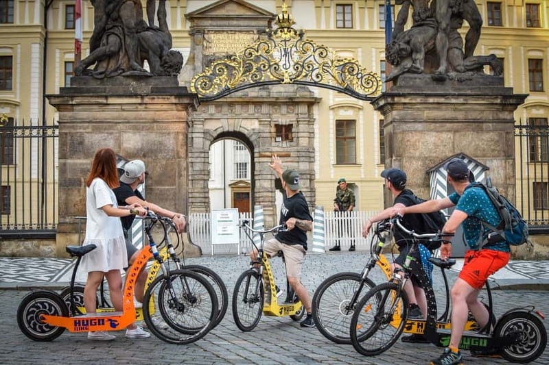Prague: E-Scooter Grand City & Panoramas Small-Group Tour - Key points to know before you book
