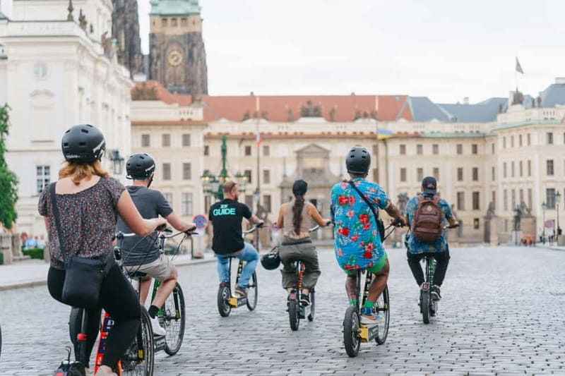 Prague: E-Scooter Grand City & Panoramas Small-Group Tour - Charles Bridge and Prague Old Town