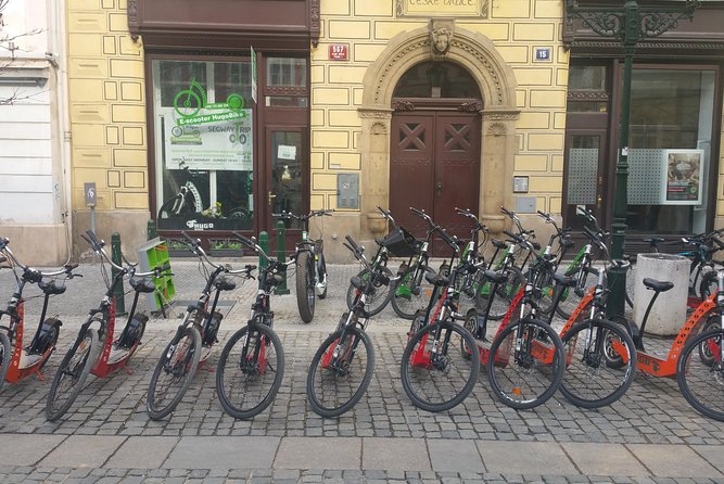 Prague E-Scooter Tour: Fat Tire or Regular Scooter - Parks and pathways that walking tours can miss