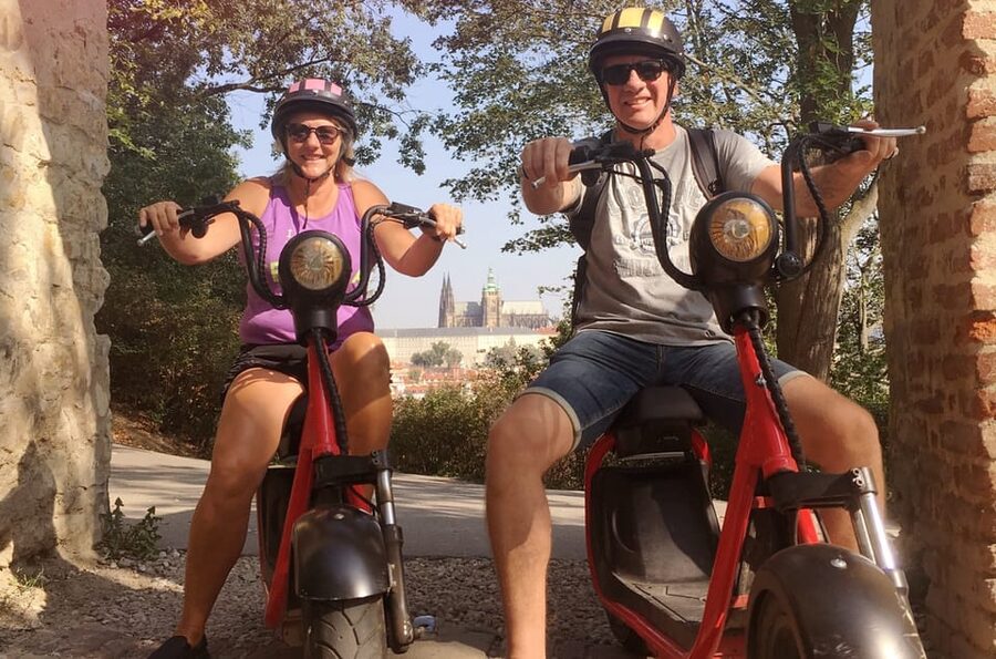 Prague Electric Scooter and eBike Grand Tour - Guides who make the ride work