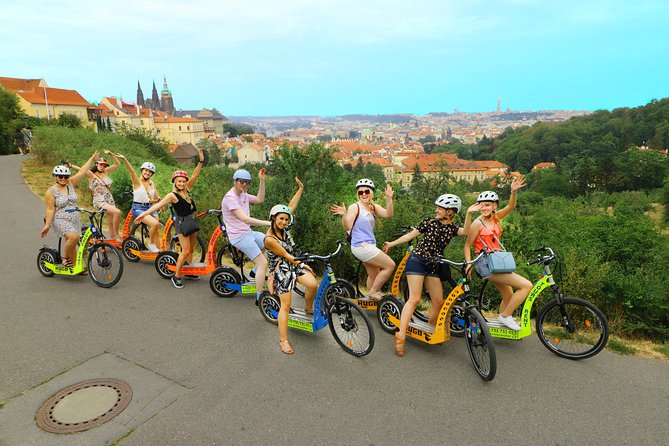 Prague: electric scooter & E-bike guided tour - Starting at Malá Strana