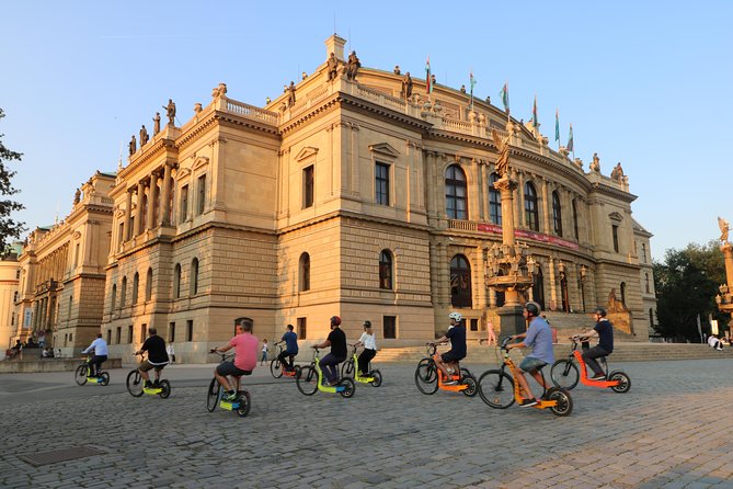 Prague: electric scooter & E-bike guided tour - Prague Castle, Strahov, and Petřín