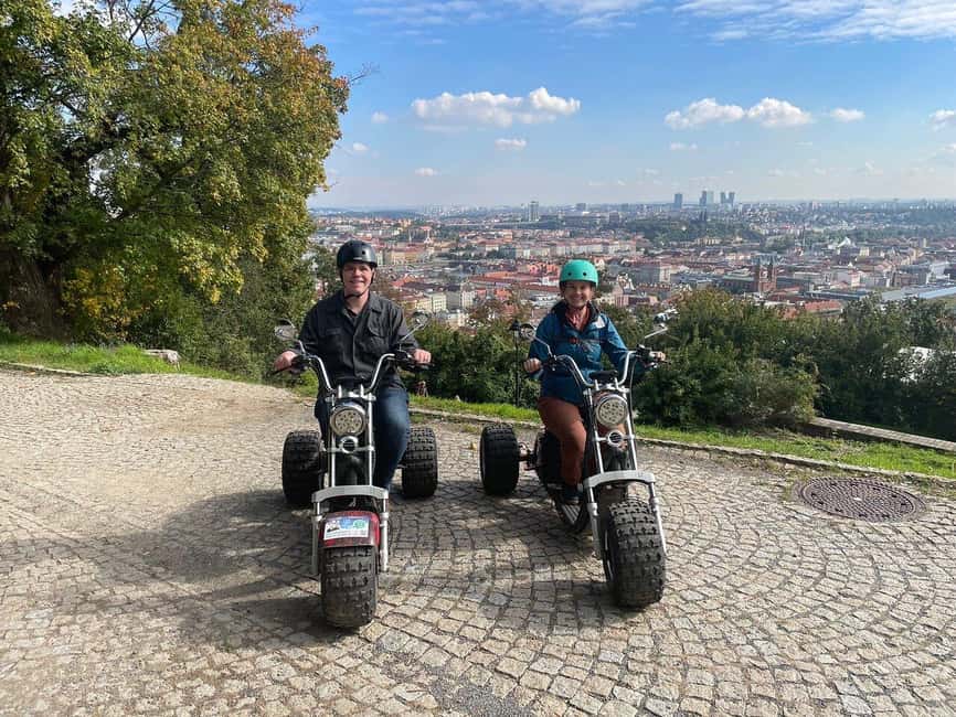 Prague: Electric Trike Viewpoints Tour - The return through Lesser Town