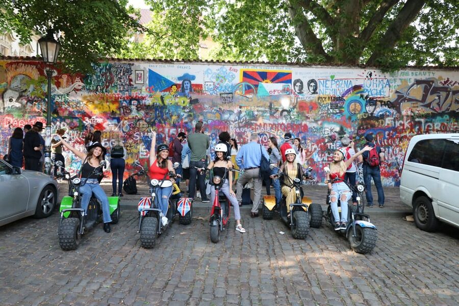 Prague: Electric Trike Viewpoints Tour - Letná Park and the five-bridge view