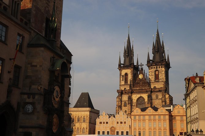 Prague evening/lights tour by car - Old Town Square and Prague’s nighttime center