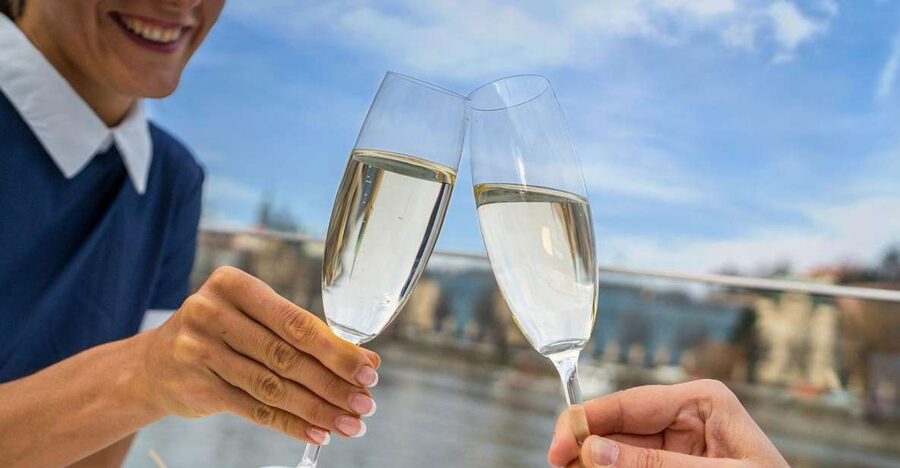 Prague: Evening Vltava River Eco Cruise with Prosecco - Commentary and what you will learn