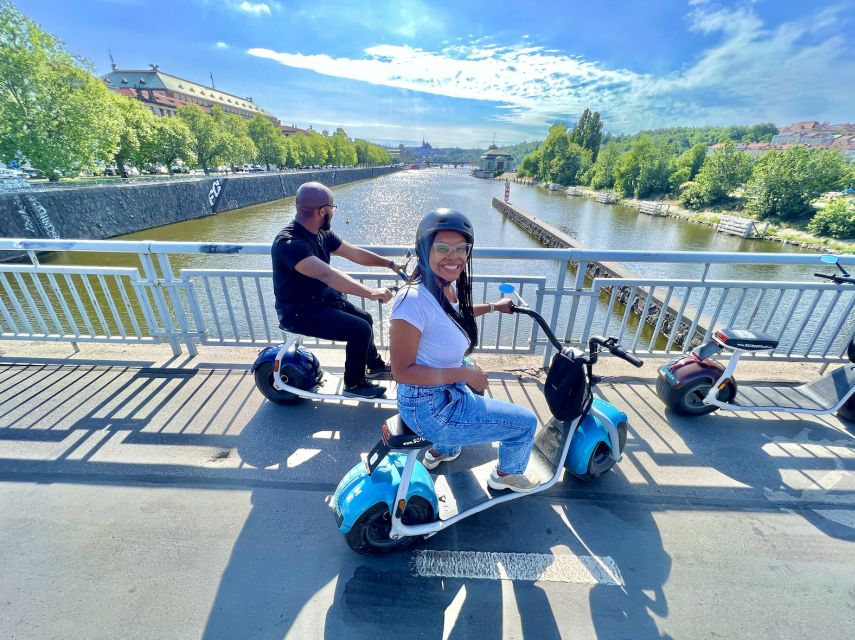 Prague: Fat Tire E-Scooter Guided Tour - Starting beside Charles Bridge in Lesser Town