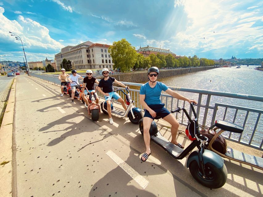 Prague: Fat Tire E-Scooter Guided Tour - Letná Park and Prague’s finest photo stop