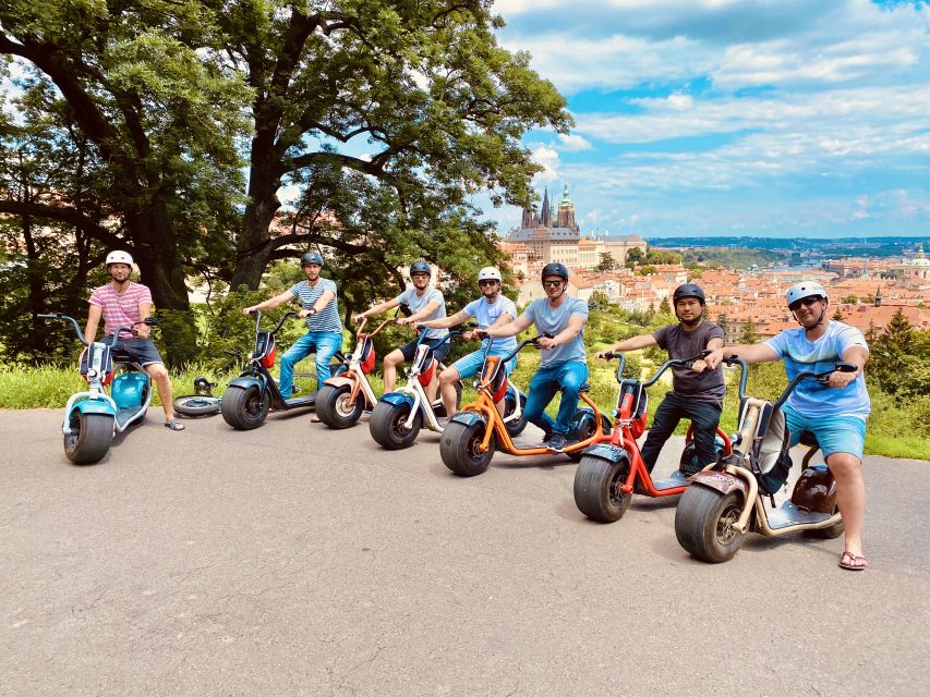Prague: Fat Tire E-Scooter Guided Tour - The John Lennon Wall and the ride back