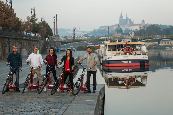 Prague Fat Tire or Regular Scooter City Tour - Letna Park and the Metronome