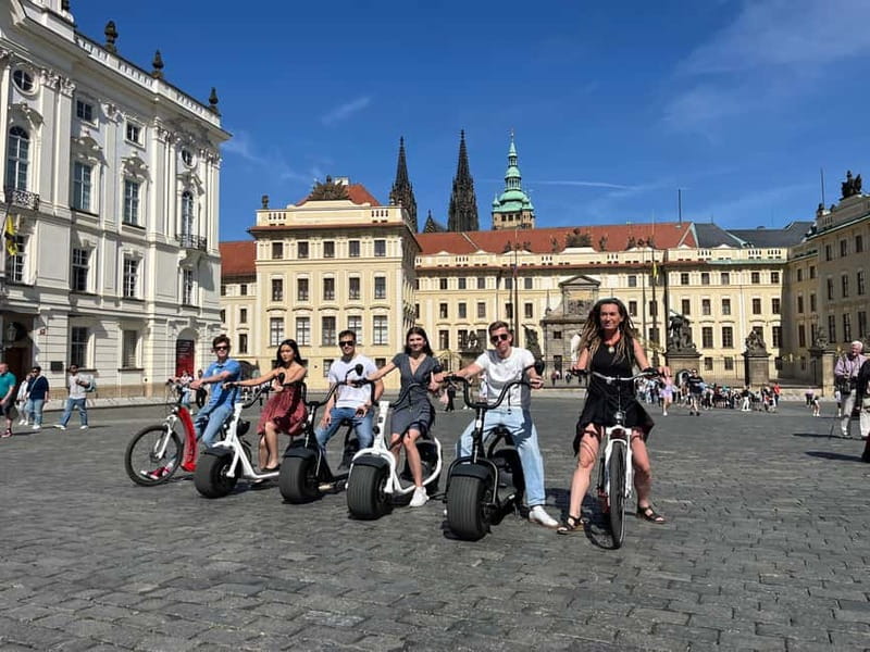 Prague: Fat Tire or Regular Scooter Tour with A Local Guide - Queen Anne’s Summer Palace and Prague Castle