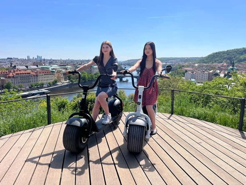 Prague: Fat Tire or Regular Scooter Tour with A Local Guide - Štvanice Island and Letná Park: a gentler introduction