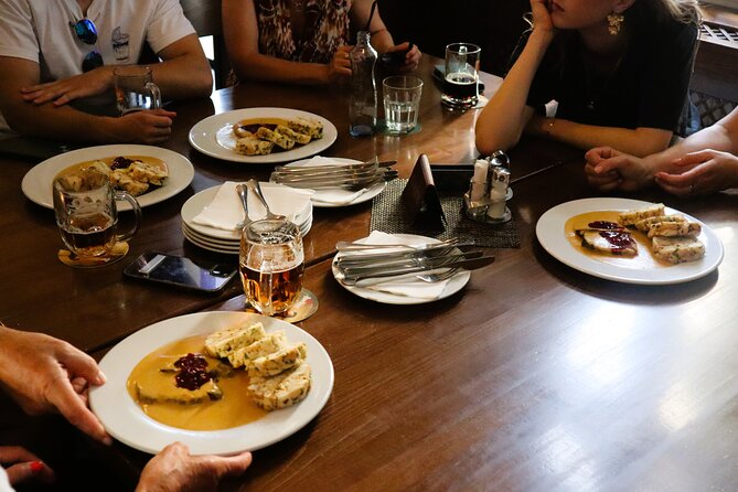Prague Food tasting tour of Hidden Gems for Small Groups - Svíčková and a Czech pub-style meal