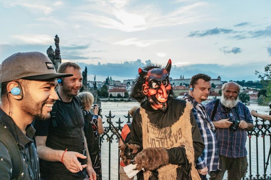 Prague: Ghost Walking Tour Where Legends Come To Life - Charles Bridge with a darker mood