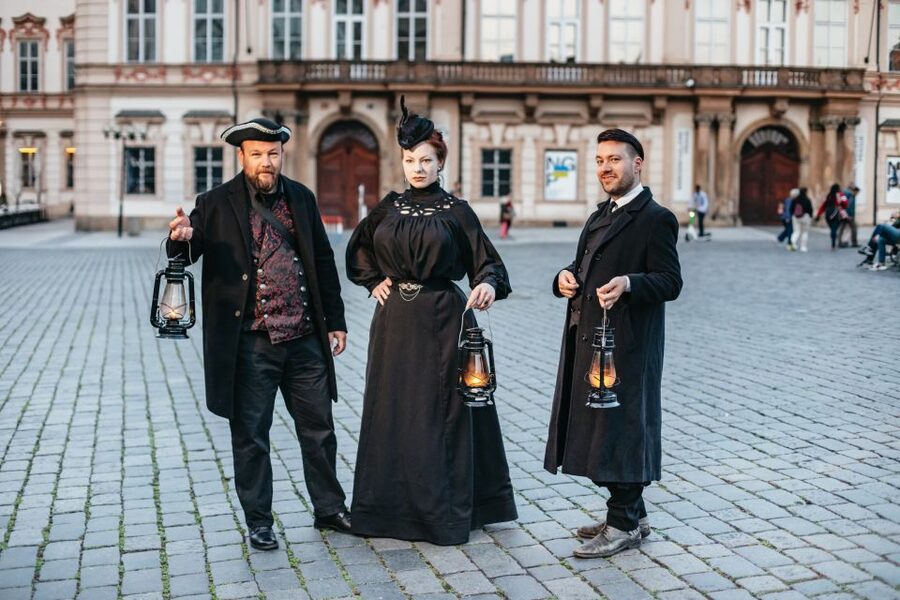 Prague: Ghosts and Legends Nighttime Guided Walking Tour - Týn Court and the quieter lanes around Ungelt