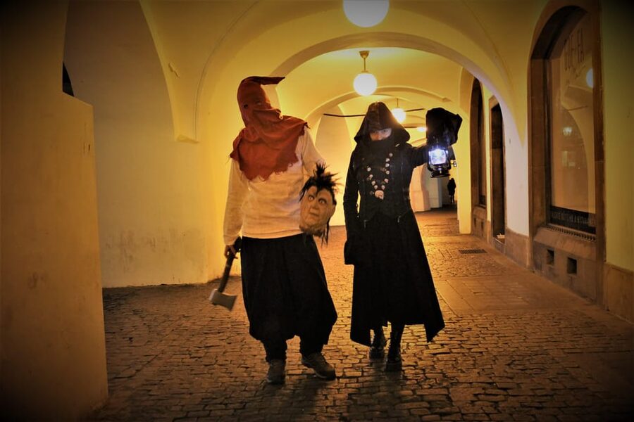 Prague: Ghosts, Legends, Medieval Underground & Dungeon Tour - Old Town Square and the first ghost stories