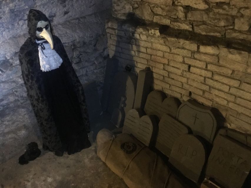 Prague: Ghosts, Legends, Medieval Underground & Dungeon Tour - The medieval underground and plague stories