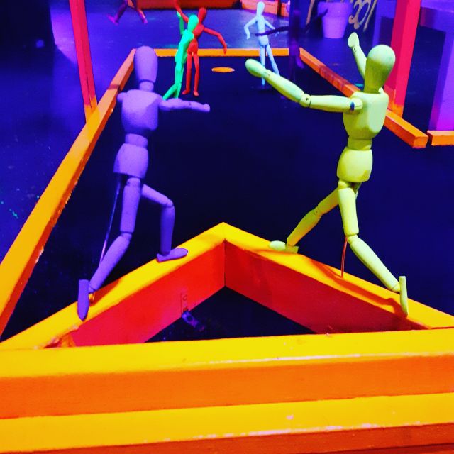 Prague: Glow Golf Mini Golf Game by UV Light - A black-light course in Prague’s old center