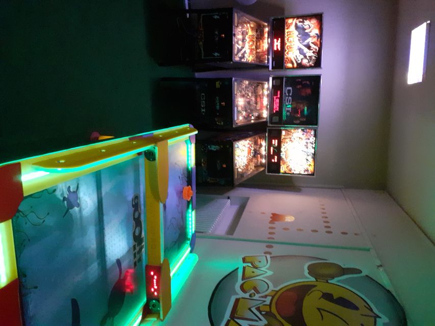Prague: Glow Golf Mini Golf Game by UV Light - Czech stories in neon paint
