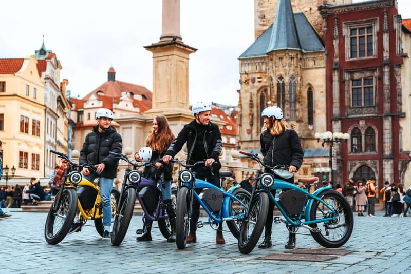 Prague: Grand City Tour on Fat e-Bike - Letná Park and Prague’s best wide views