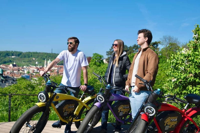 Prague: Grand City Tour on Fat e-Bike - Starting beside Charles Bridge in Lesser Town