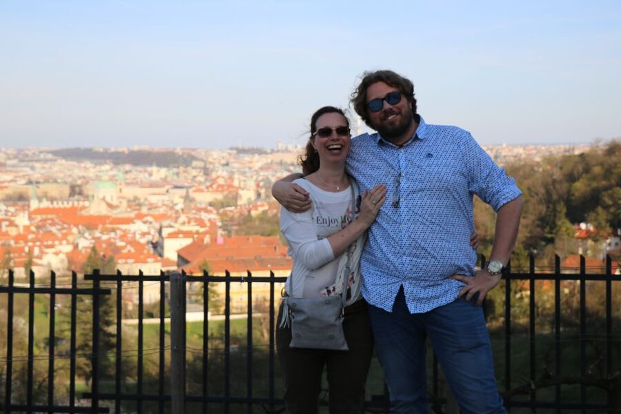 Prague: Grand e-Scooter Guided Tour - Strahov Monastery and Petrín Hill
