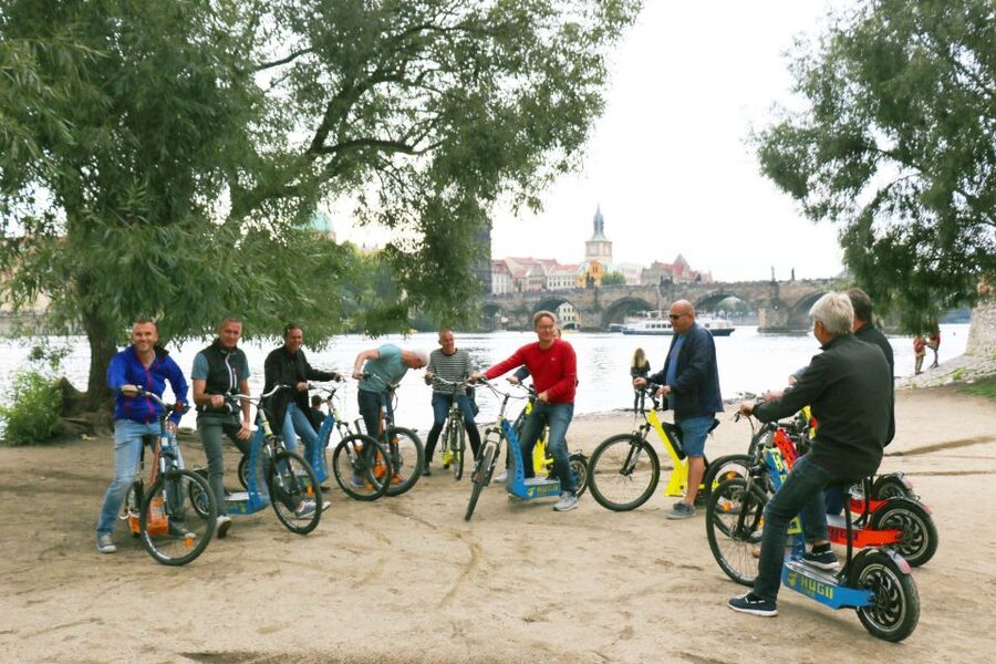 Prague: Grand Segway and eScooter Live Guided City Tour - Weather, clothing, and physical requirements