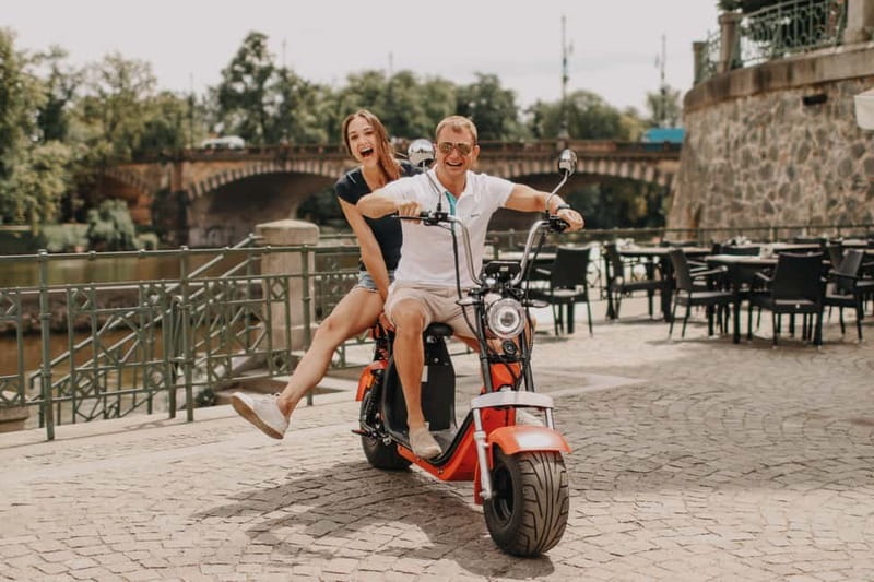 Prague: Guided Fat Tire e-Scooter Tour - Key points at a glance